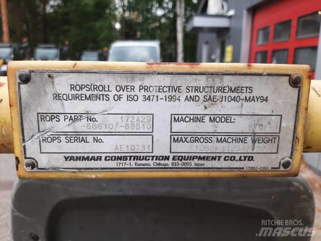 Yanmar SV 08-1 Miniescavadeiras