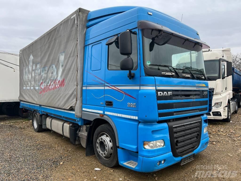 DAF XF105.410 Camiões caixa cortinas laterais