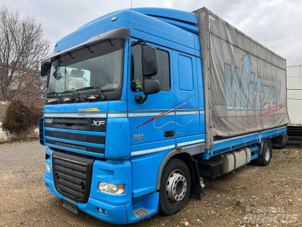 DAF XF105.410 Camiões caixa cortinas laterais