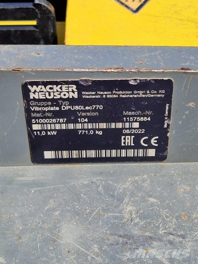 Wacker Neuson DPU 80 Vibradores