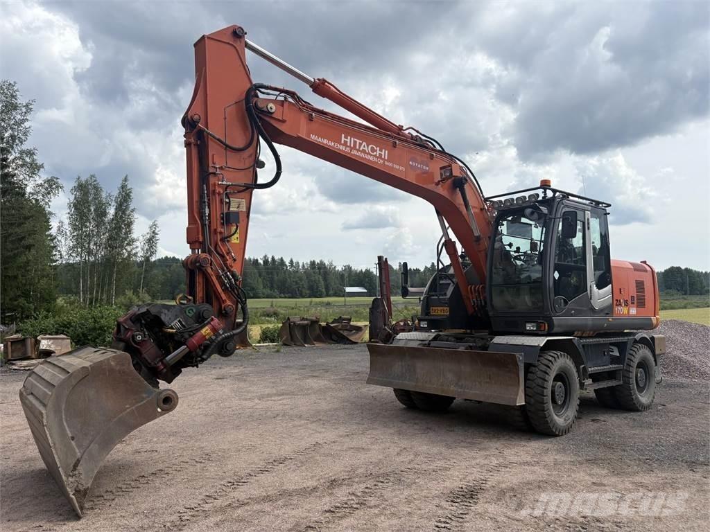 Hitachi ZX170W-3 Escavadoras de rodas