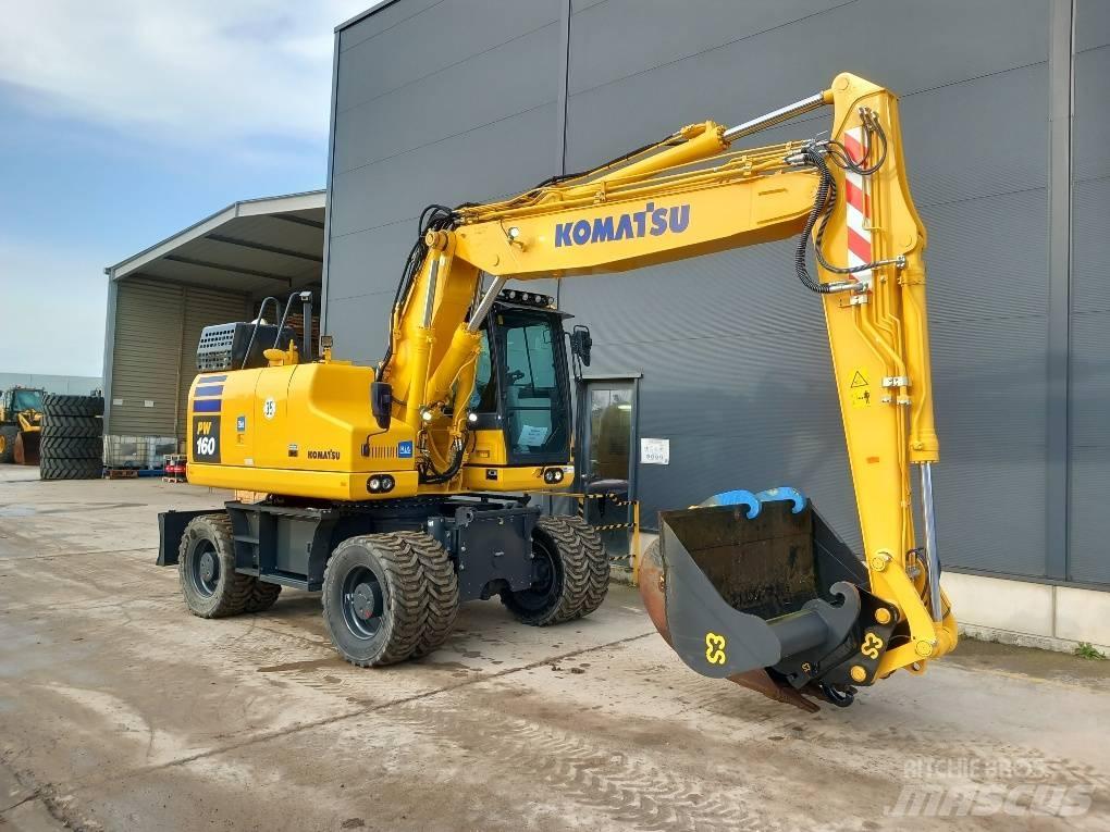 Komatsu PW160-11E0 Escavadoras de rodas