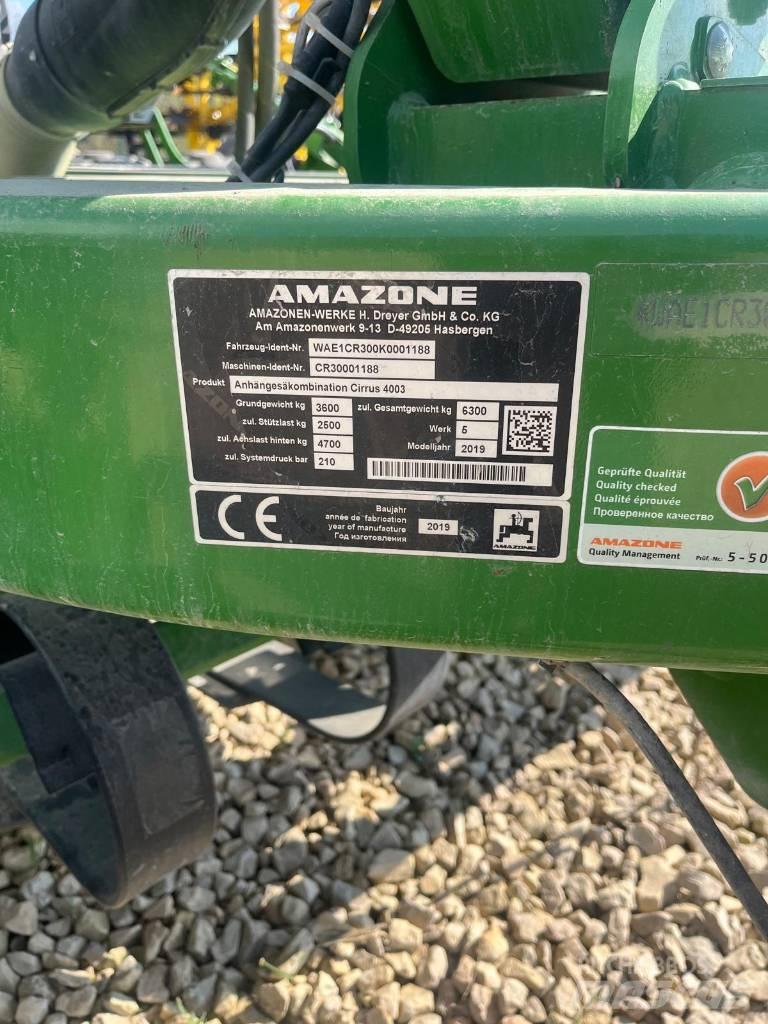Amazone Cirrus 4003 Perfuradoras