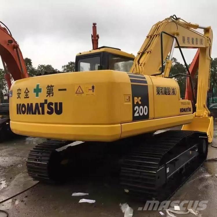 Komatsu pc200-7 Escavadeiras de esteiras