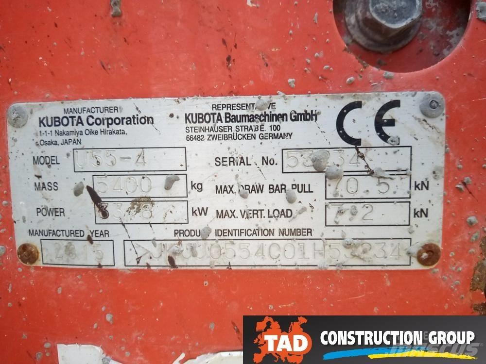 Kubota U 55-4 Miniescavadeiras