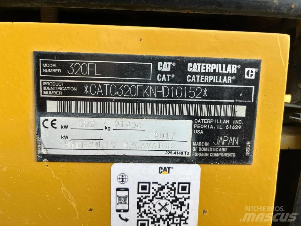CAT 320 FL Escavadeiras de esteiras