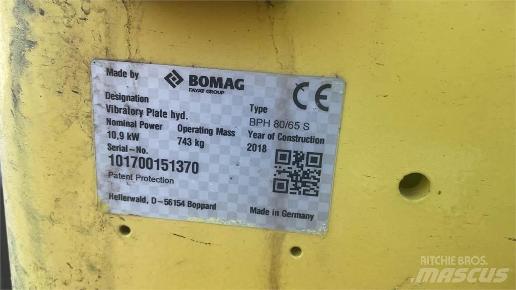 Bomag BPH 80/65 S Compactadores para terra