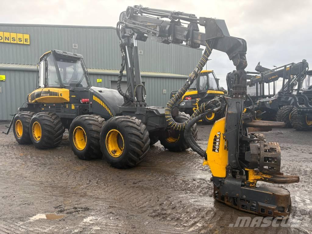 Ponsse Ergo 8W Processadores florestais