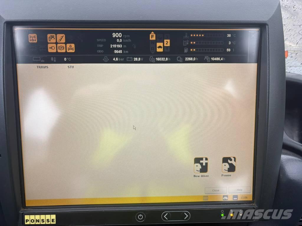 Ponsse Ergo 8W Processadores florestais