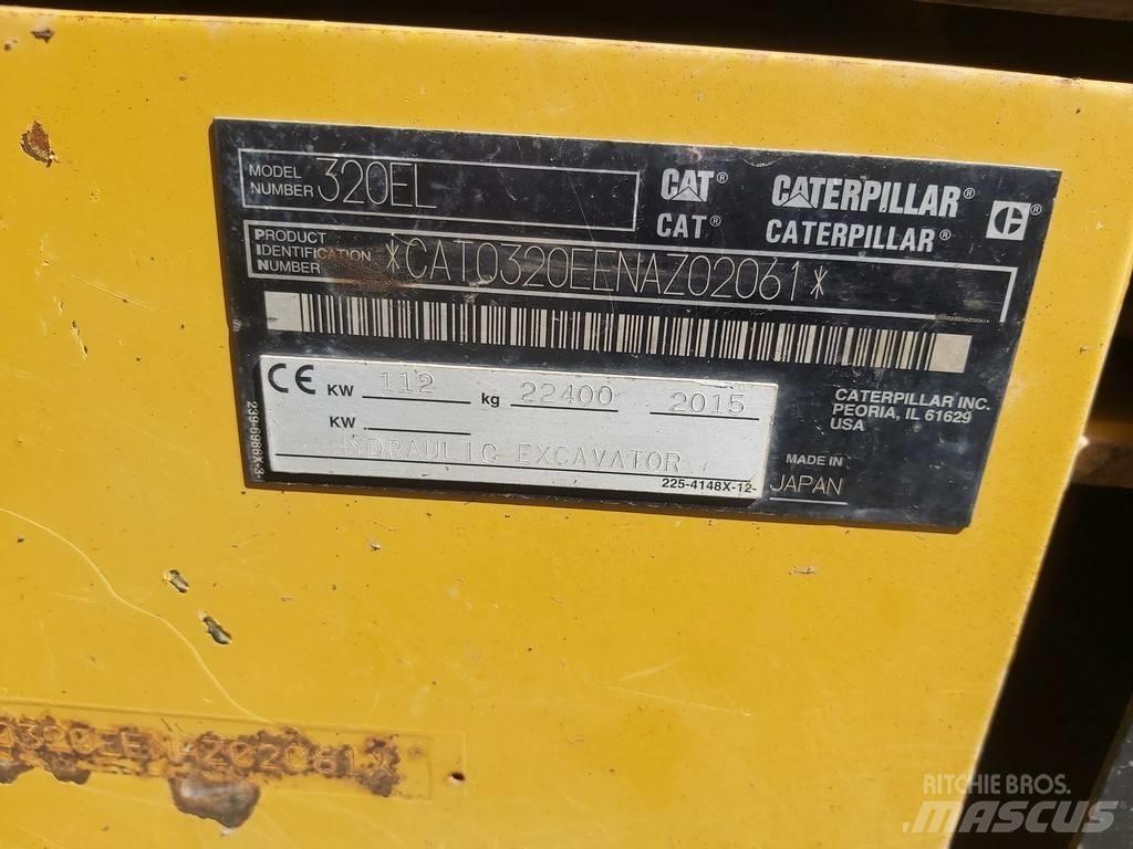 CAT 320 EL Escavadeiras de esteiras