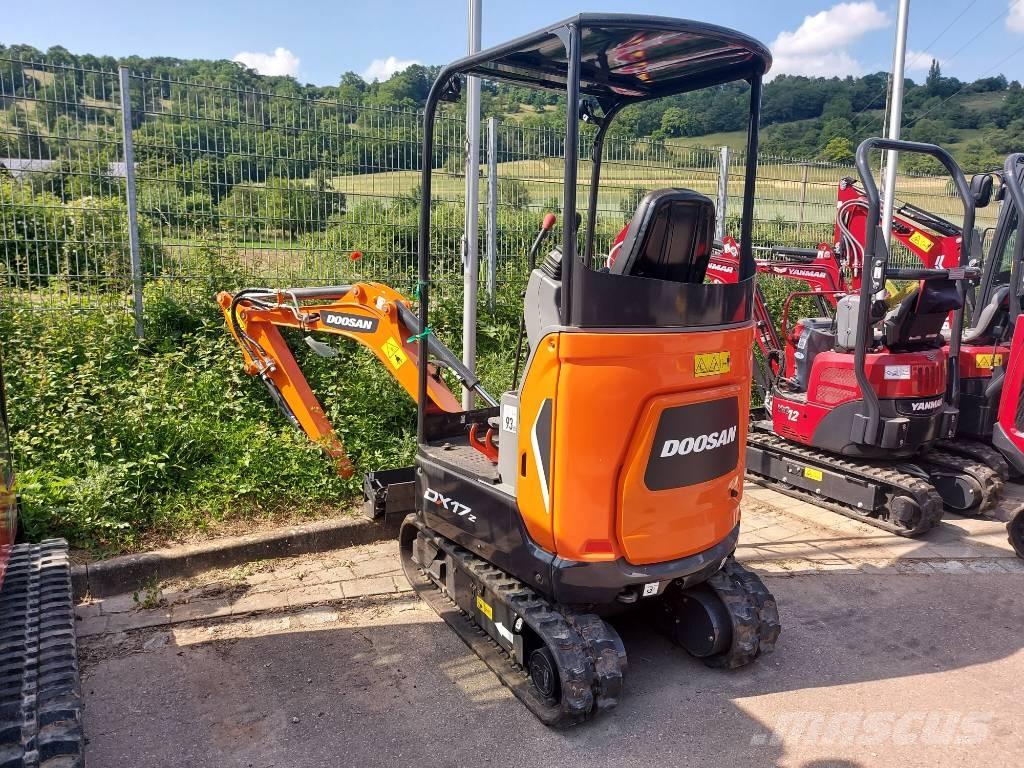 Doosan DX 17 Miniescavadeiras