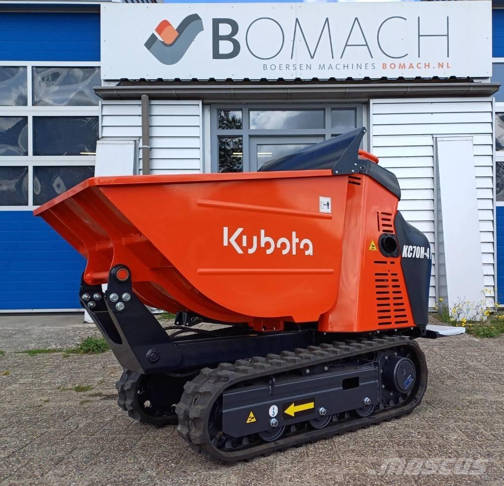 Kubota KC 70 H-4P Dumpers de rastos