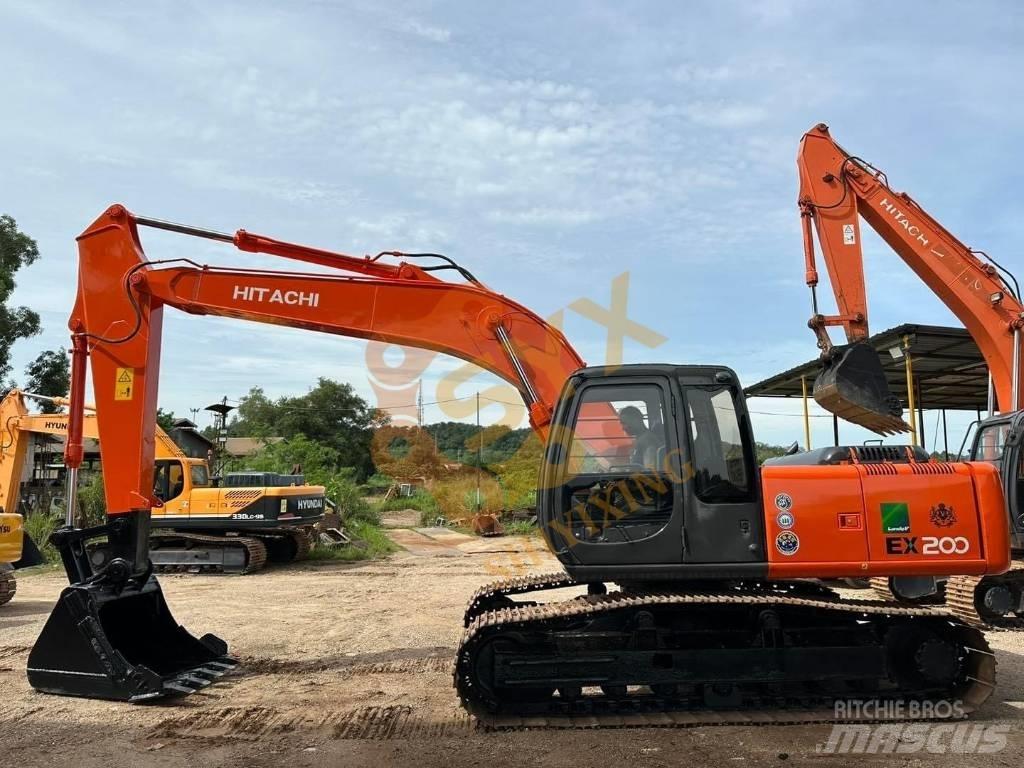 Hitachi EX 200 Escavadeiras de esteiras