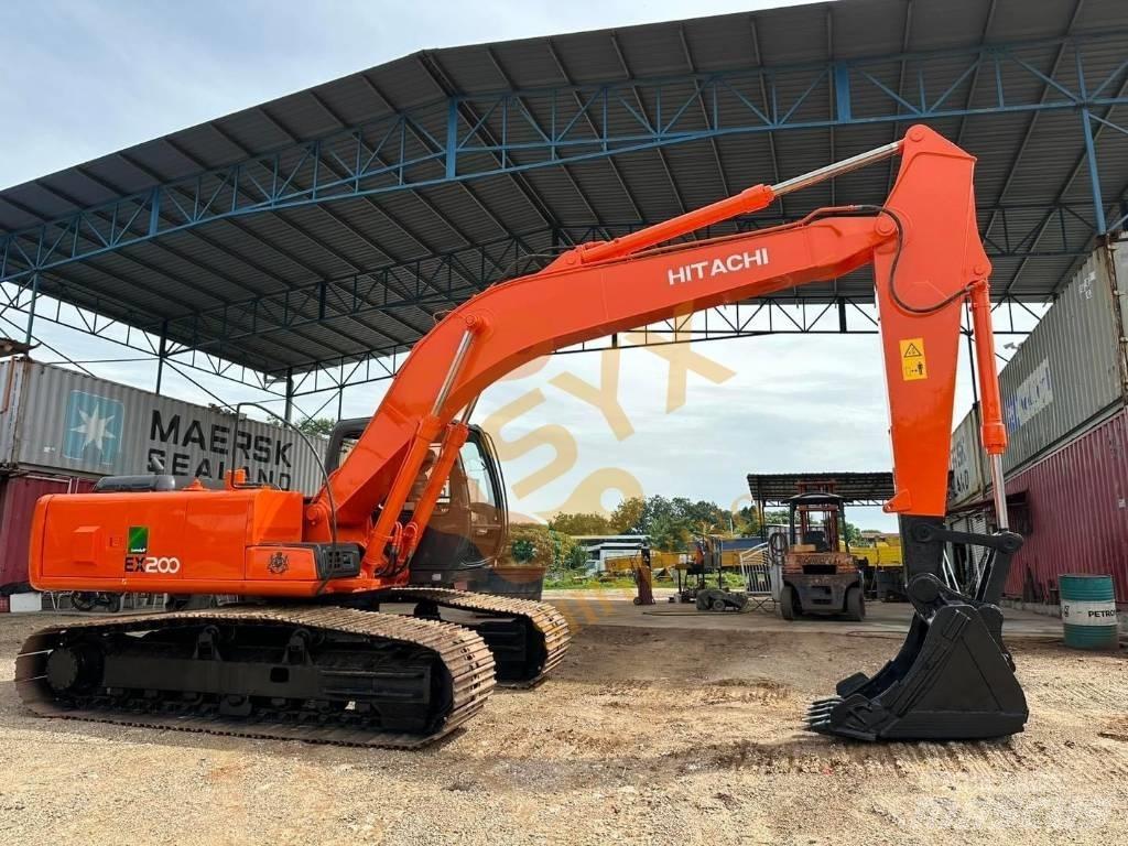 Hitachi EX 200 Escavadeiras de esteiras