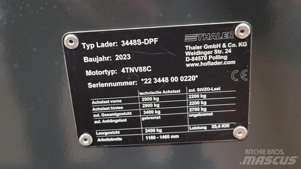 Thaler 3448 S DPF Carregadora multifunções