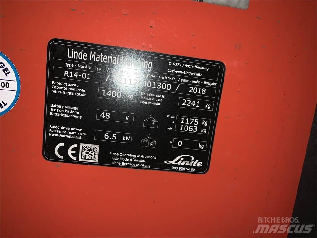 Linde R14 Empilhadores Elevadores