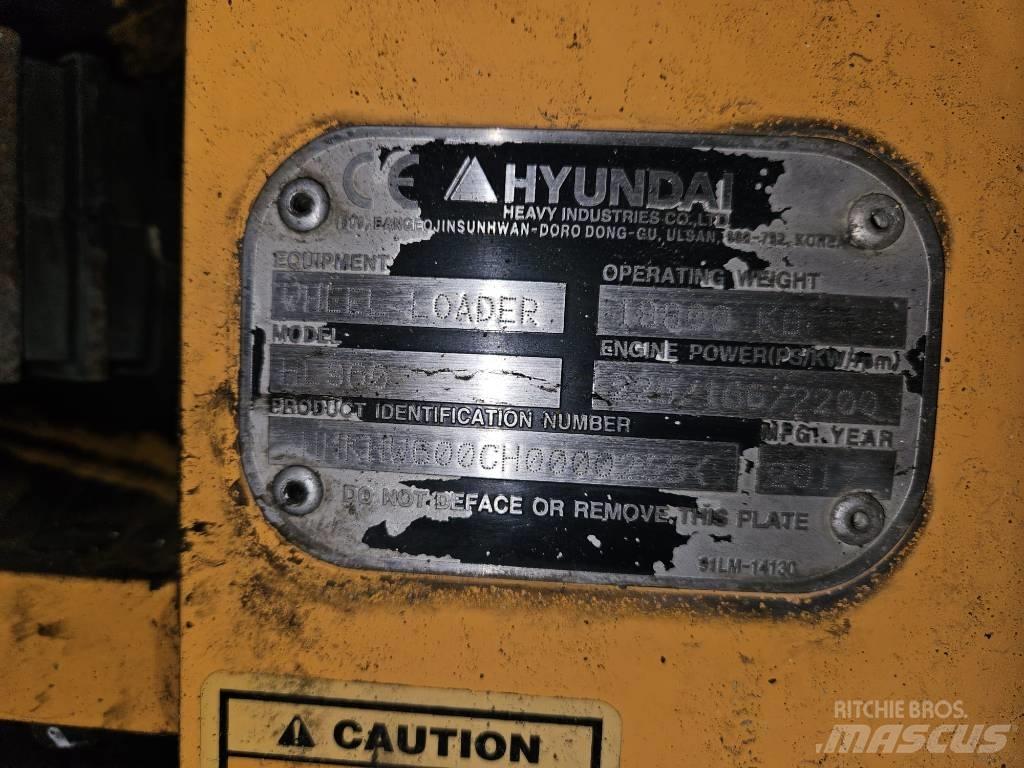 Hyundai HL 960 Carregadeiras de rodas