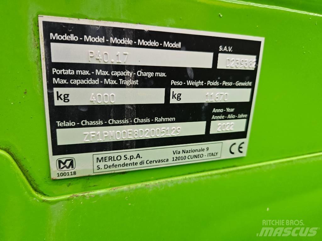 Merlo P 40.17 Manipulador telescópico