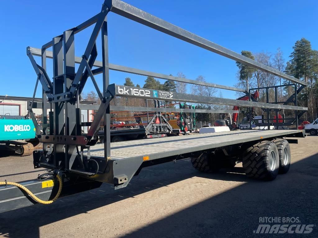Bala Agri BK 1602 Reboque de fardos