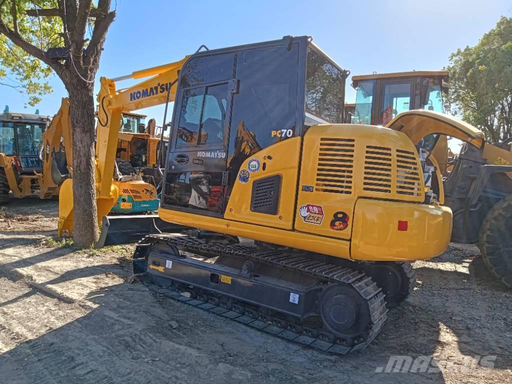 Komatsu PC 70 Escavadoras Midi 7t - 12t