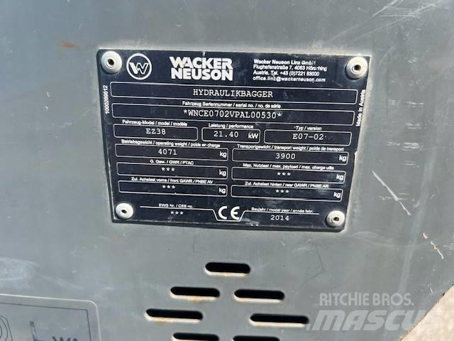 Wacker Neuson EZ 38 Escavadeiras de esteiras