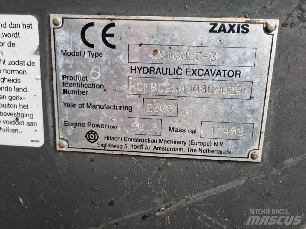 Hitachi ZX 160 Escavadeiras de esteiras