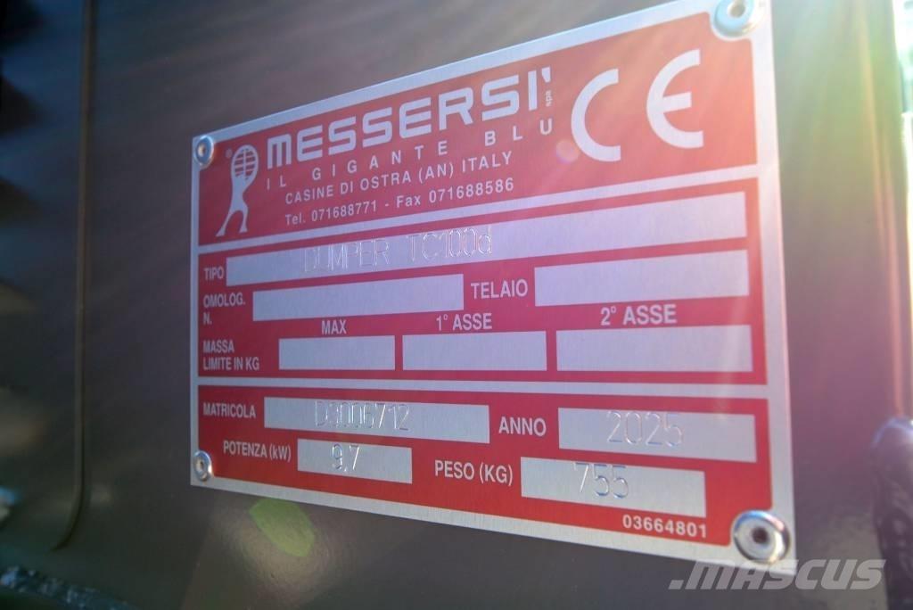 Messersi TC 100 d Dumpers de obras