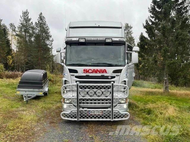 Scania R 560 6*2 Camiões estrado/caixa aberta