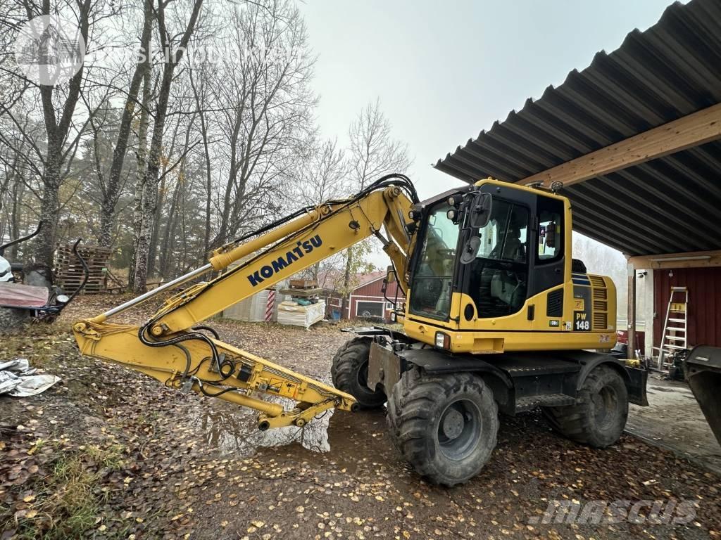 Komatsu PW 148-8 Escavadoras de rodas
