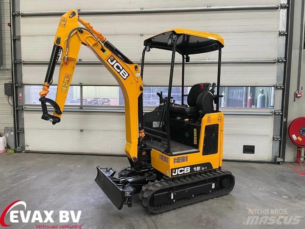 JCB 18 Z Miniescavadeiras