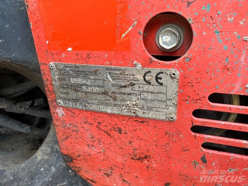 Kubota KX 055-4 Miniescavadeiras