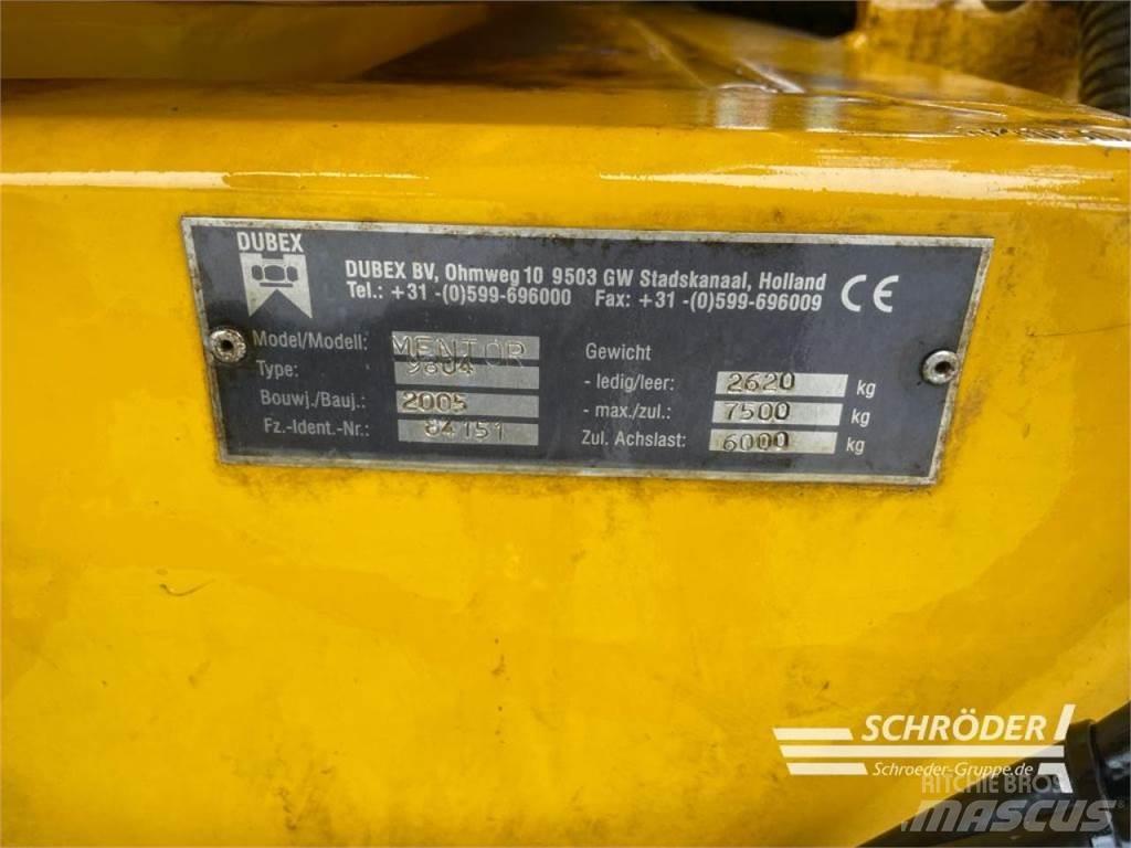 Dubex MENTOR 9804 Pulverizadores rebocados