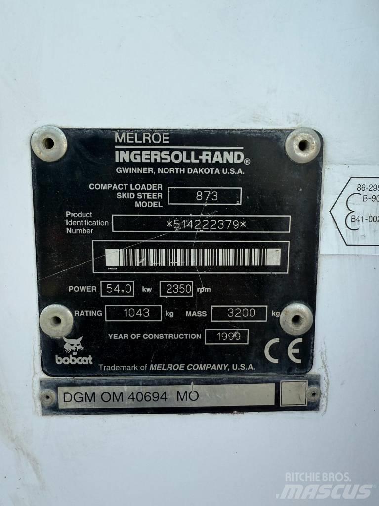 Bobcat 873 Minicarregadeiras