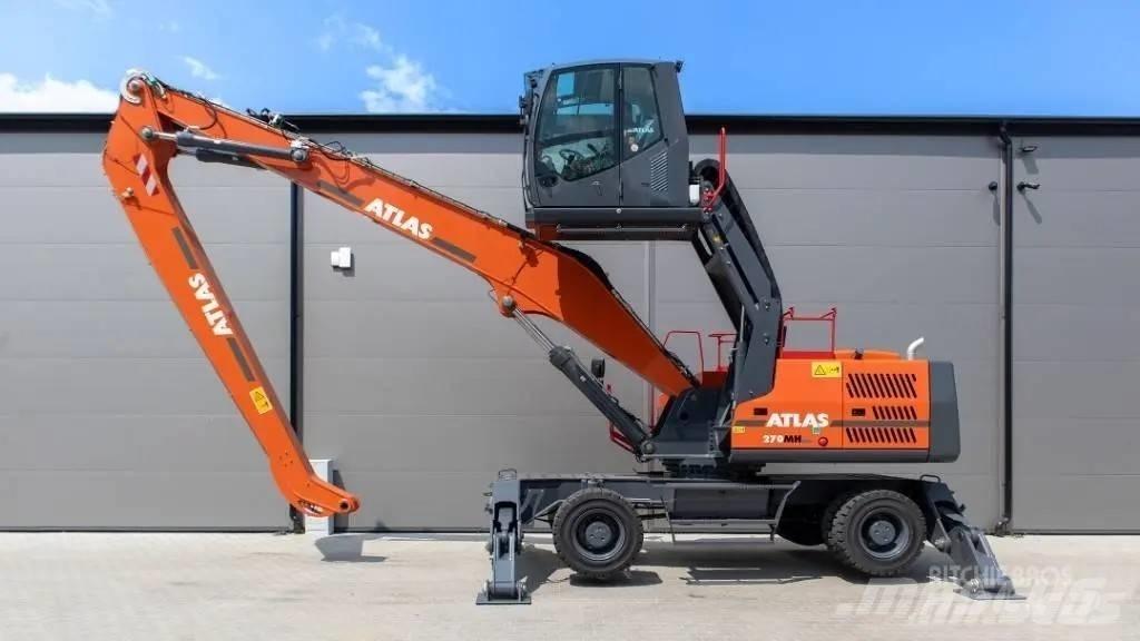 Atlas 270 M H Escavadoras de rodas