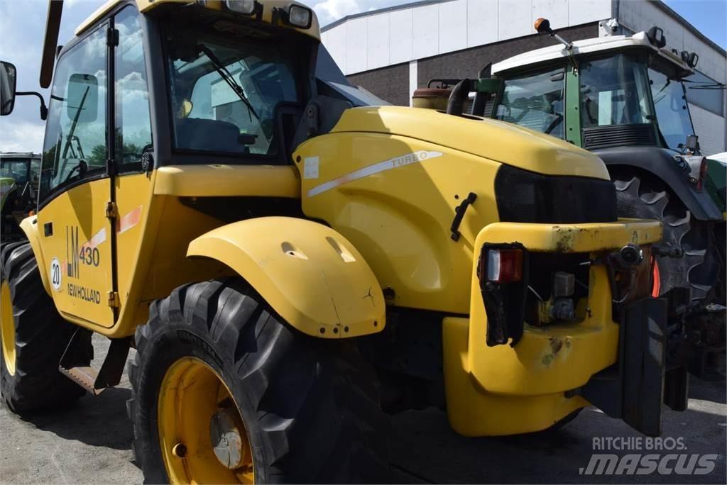 New Holland LM 430 Elevadores braços Telescópicos