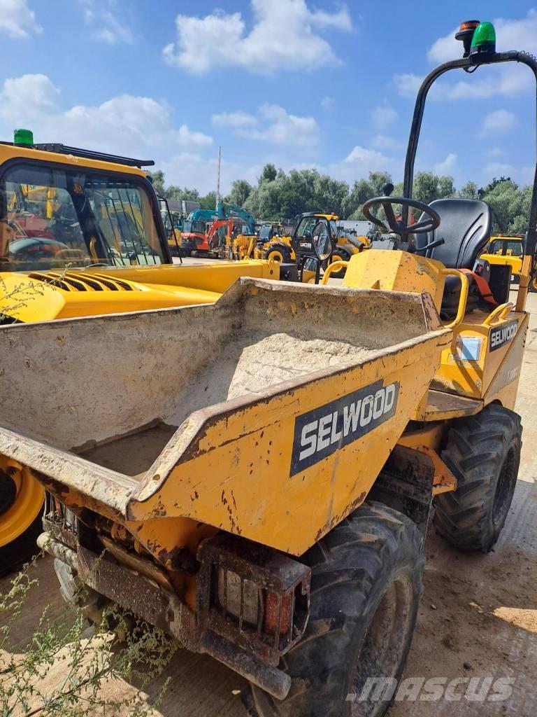 Thwaites 1 ton Dumpers de obras