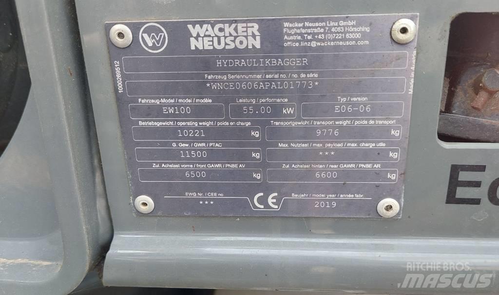 Wacker Neuson EW100 Escavadoras de rodas