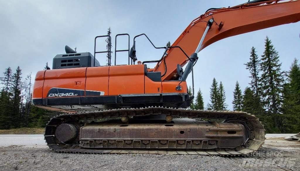 Doosan DX 340 LC Escavadeiras de esteiras