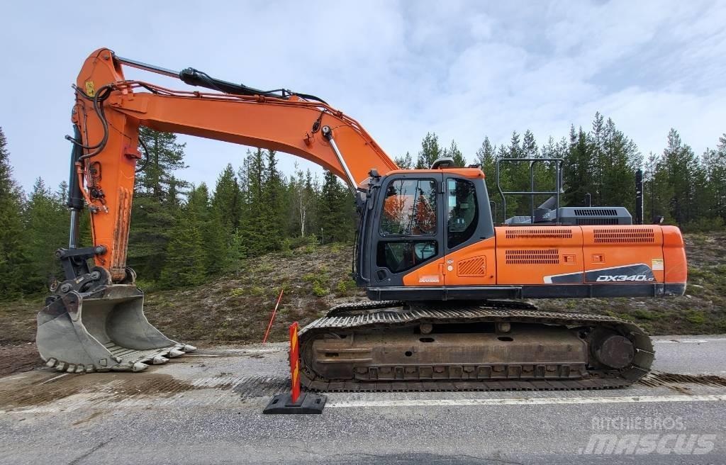 Doosan DX 340 LC Escavadeiras de esteiras