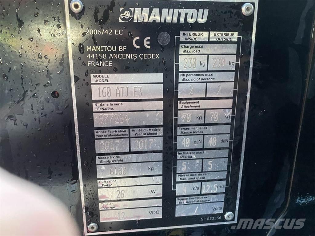 Manitou 160ATJ RC Elevadores braços articulados