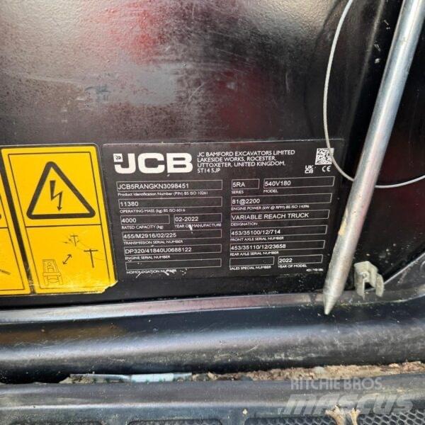 JCB 540-180 Manipulador telescópico