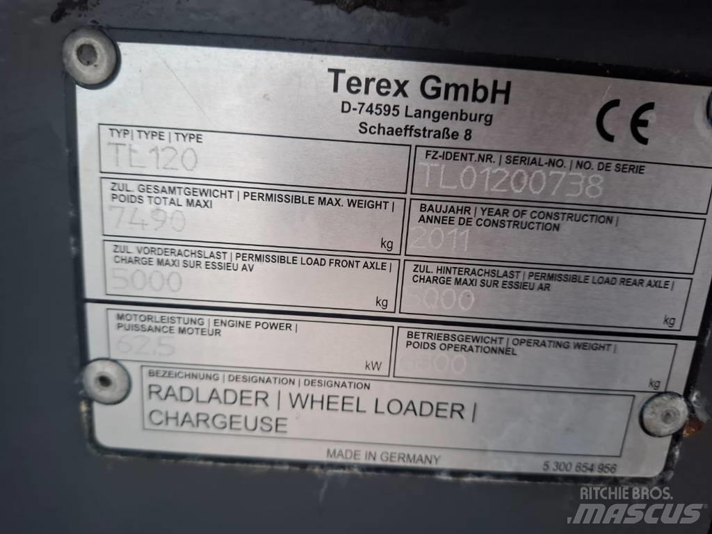 Terex TL 120 Carregadeiras de rodas