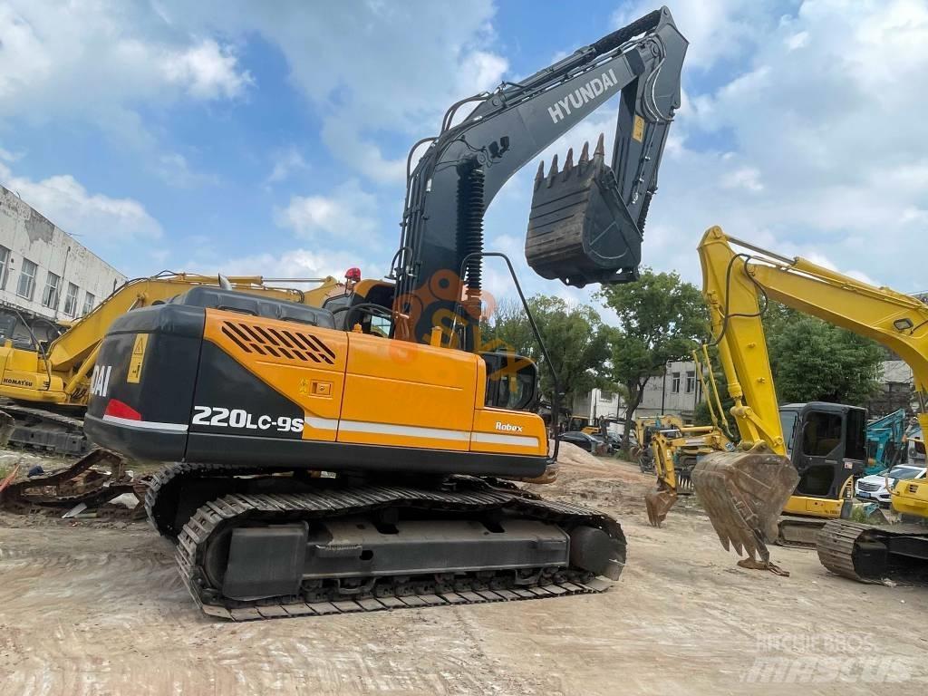 Hyundai 220 Escavadeiras de esteiras
