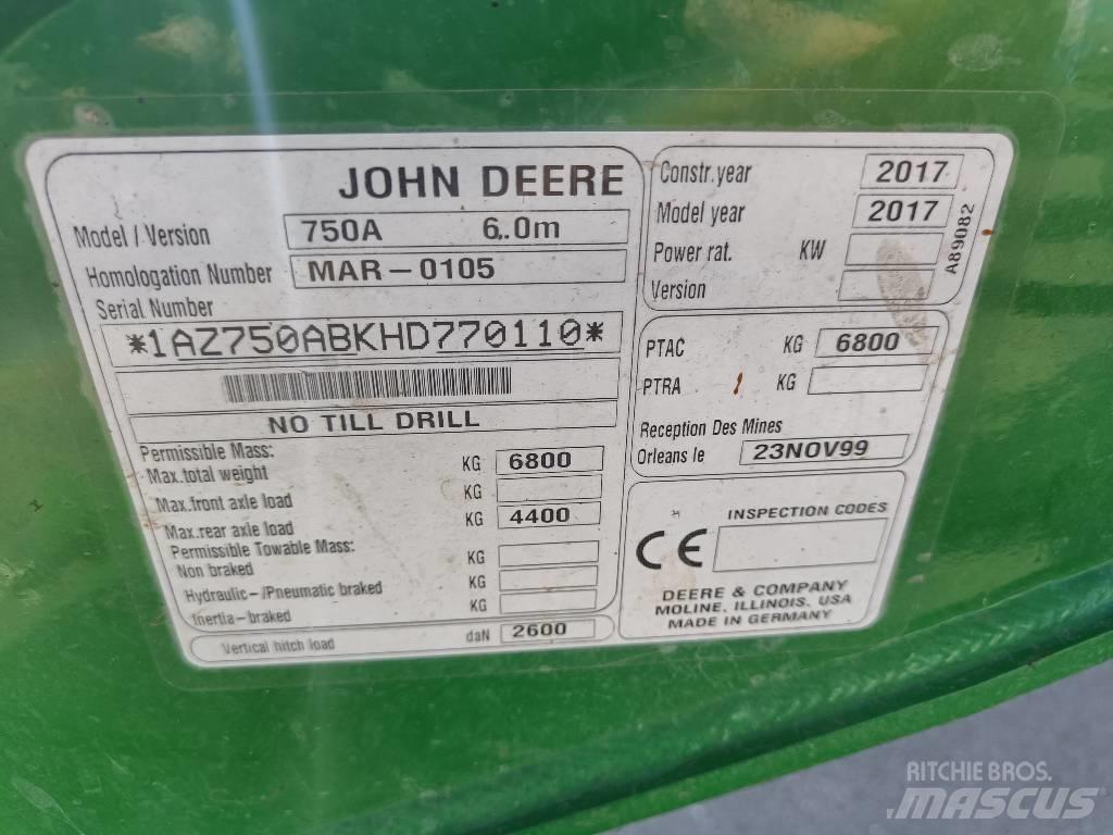 John Deere 750 A Perfuradoras