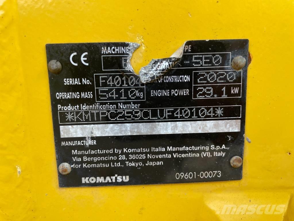 Komatsu PC 55 MR-5E0 Miniescavadeiras