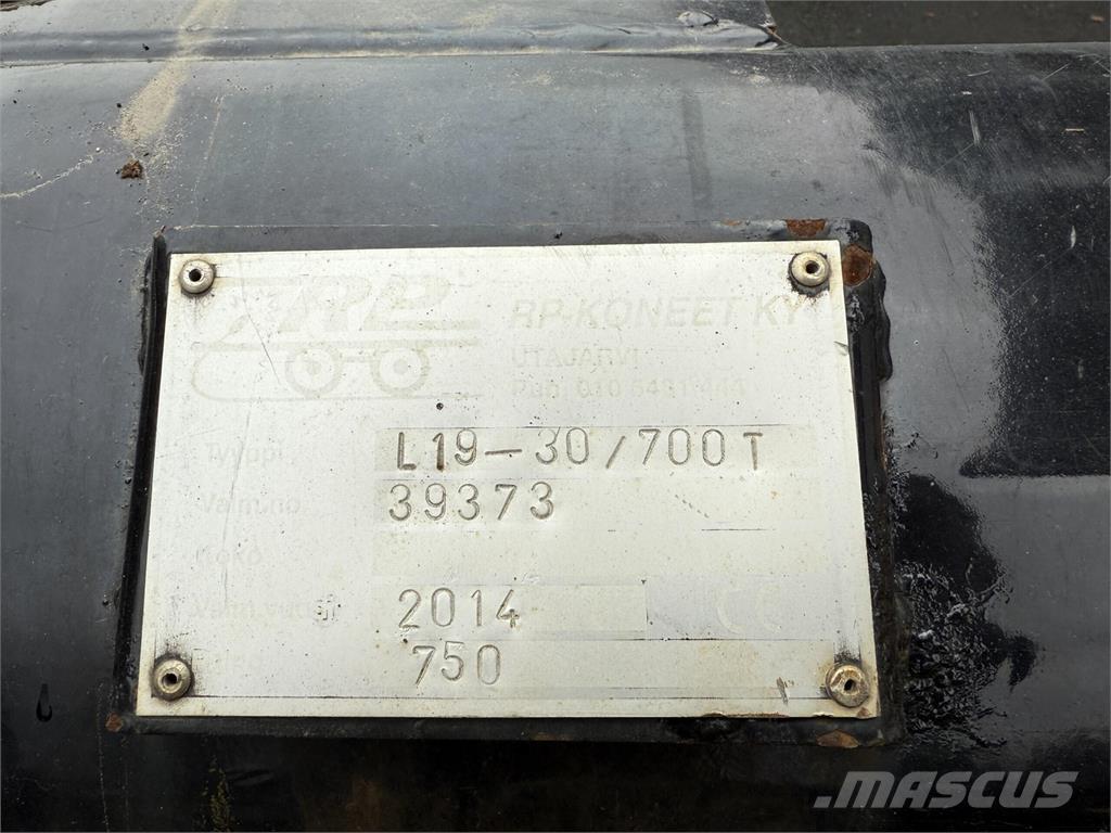 Skaala L19-30 Lâminas de neve e arados