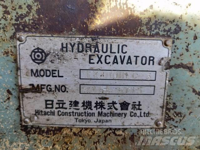Hitachi EX400HLC-3 Escavadeiras de esteiras