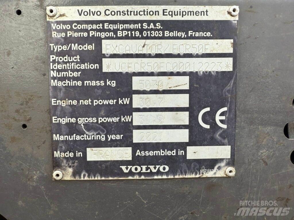 Volvo ECR50F Miniescavadeiras