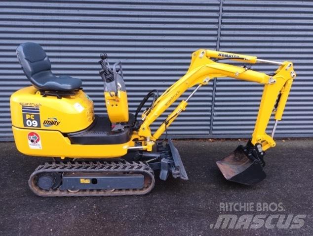 Komatsu PC 9 Miniescavadeiras