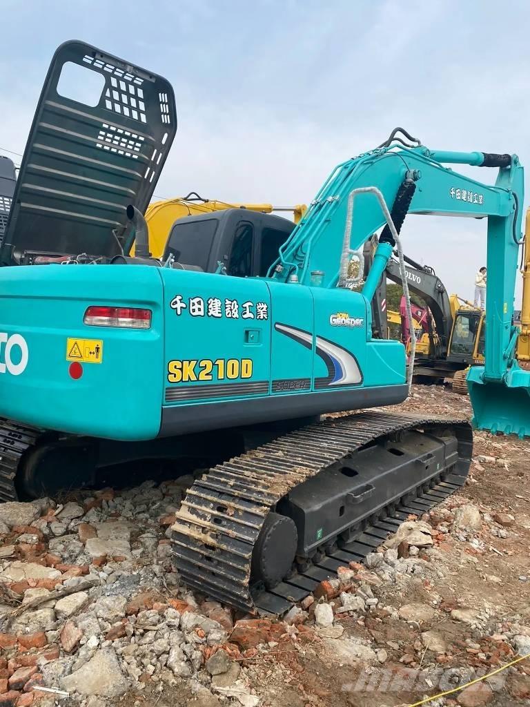 Kobelco 210 Escavadeiras de esteiras